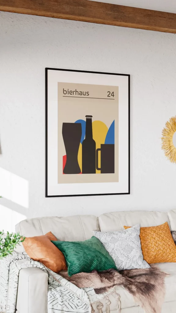 Bauhaus Bier Poster